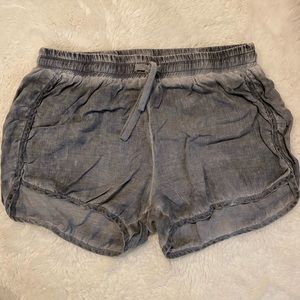 Bella Dahl tie waist tencel shorts